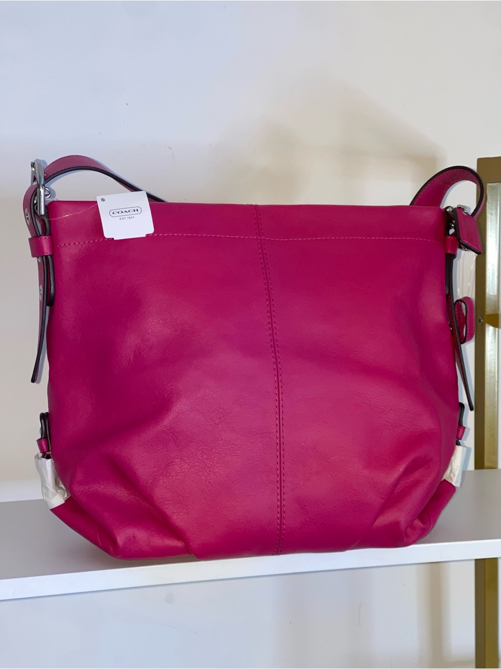 Coach Leather Hobo
